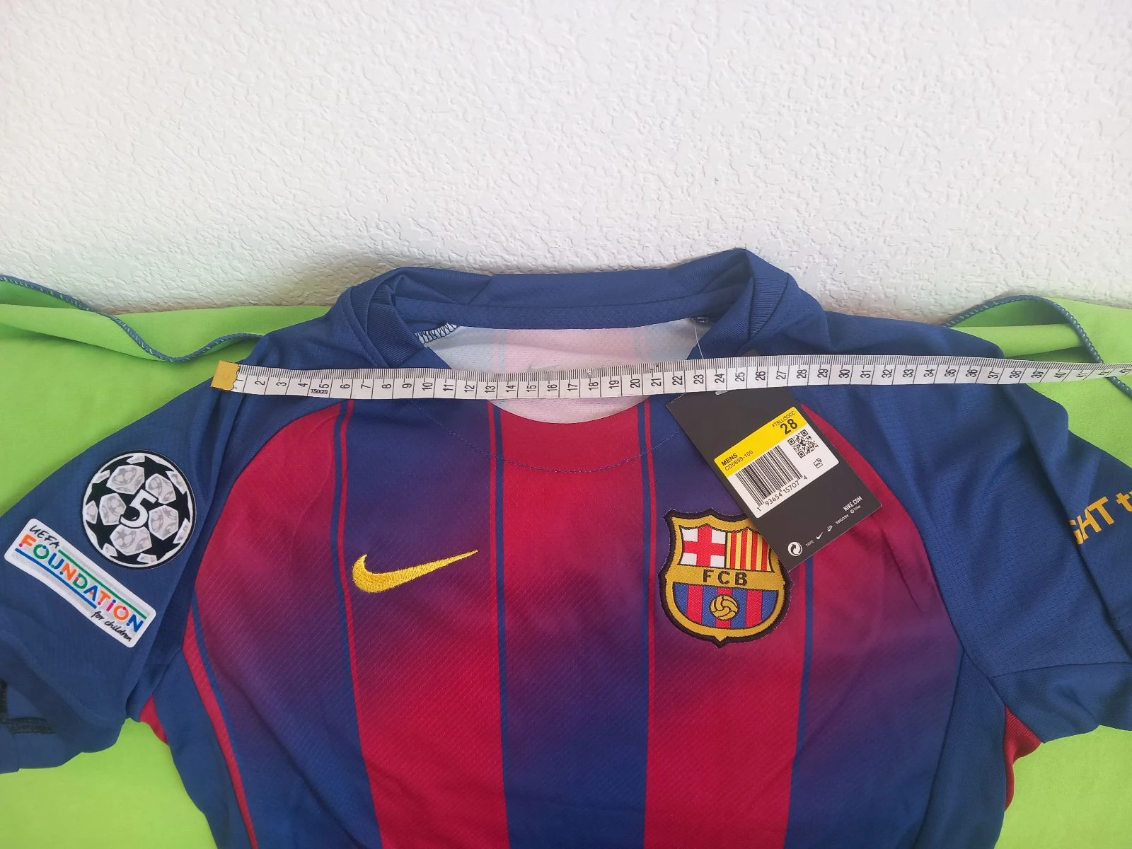 Conjunto fútbol Raphinha, talla 28 (12-13 años), 140 cm aprox  – photo 3